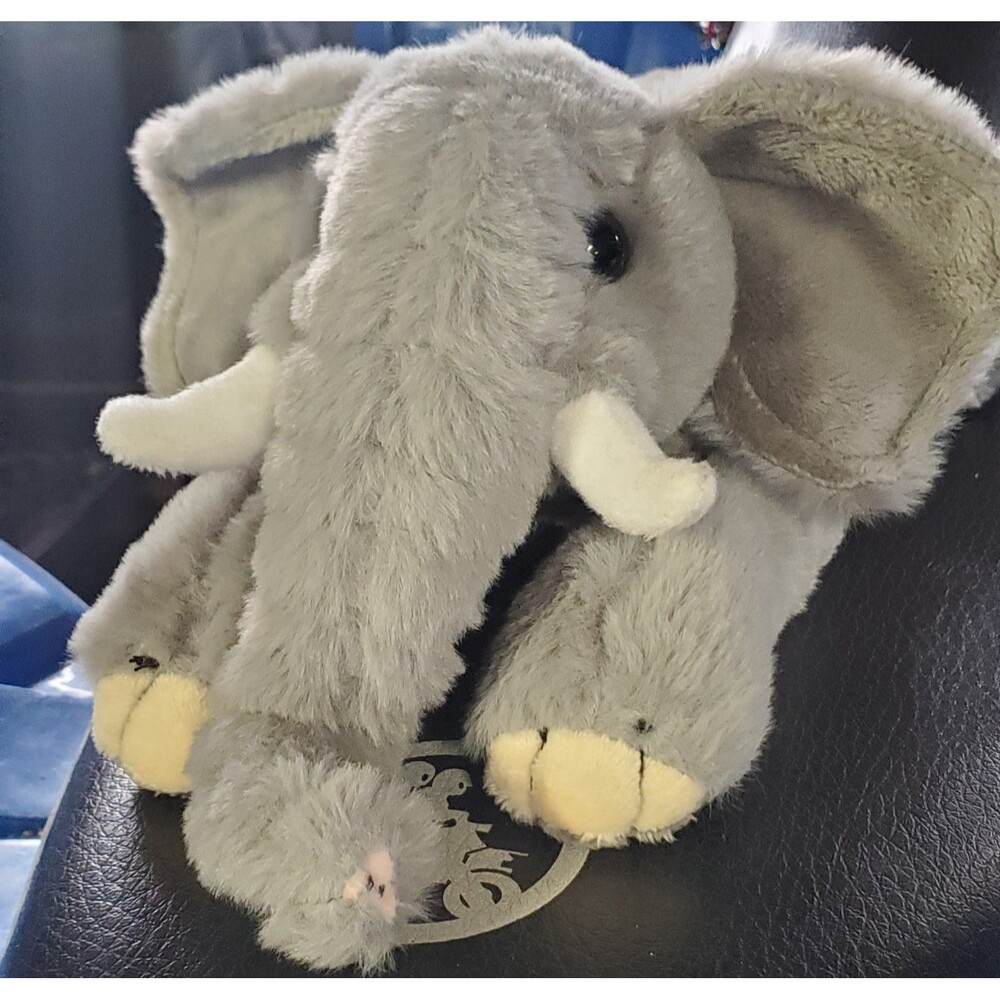 F.A.O. Schwarz Plush Grey Elephant Stuffed Animal